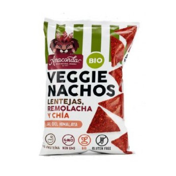 Nachos Veggie Lentilha/Beterraba/Chia