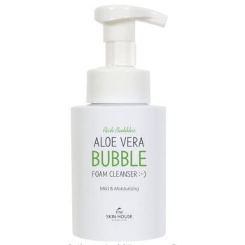 Espuma de bolhas de Aloé Vera