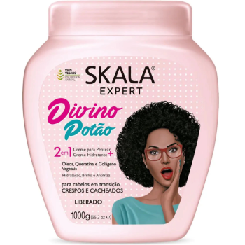 Divino Potao Cabelo Encaracolado Divina Máscara