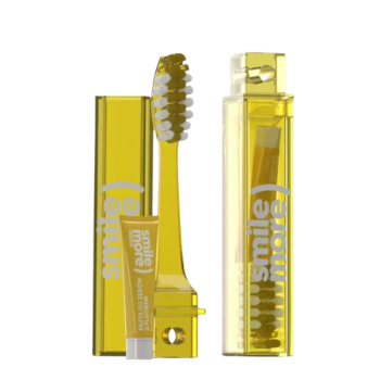 Conjunto Mini Escova + Pasta Dentífrica