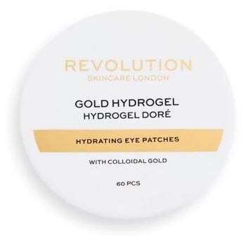 Patches de hidrogel dourados para os olhos