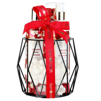 Bon Matin Rhombus Metal Bathroom Basket Set