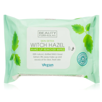 Toalhetes de limpeza e desmaquilhagem Skin Detox Hazel