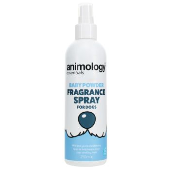 Spray de pó para bebés com fragrância de cachorro