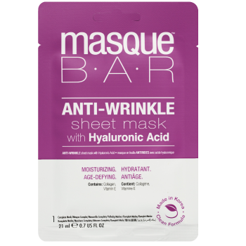 Máscara facial antirrugas