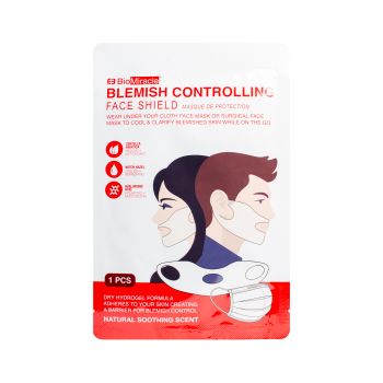 Protetor facial para controlo das imperfeições