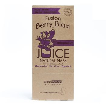 Fusion Berry Blast Máscara de Sumo de Arando Natural Antioxidante