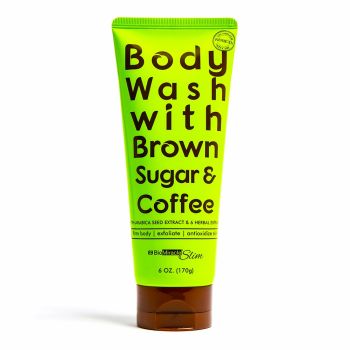 Gel de duche de açúcar mascavado e café