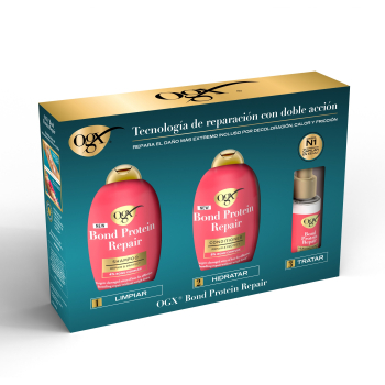 Pack OGX Bond Protein Repair Rotina Cabelo Seco e Danificado