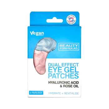 Double Effect Eye Gel Patches com Ácido Hialurónico e Óleo de Rosas
