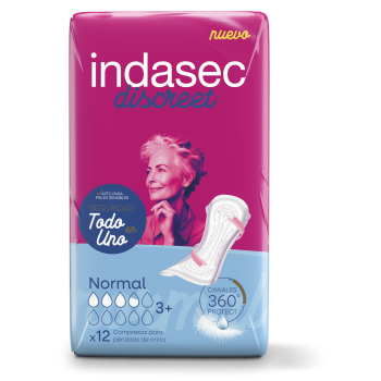 Compressas normais Indasec
