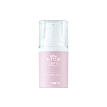 Gem Miracle Pink Pearl Bubble Máscara de Limpeza
