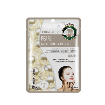 Máscara facial de pérolas