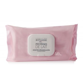 Toalhitas Desmaquilhantes Proteínas de Leite