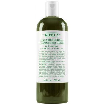 Tónico sem álcool à base de ervas de pepino Tónico facial de pepino
