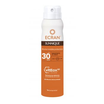 Protetor de spray Solar invisível SPF 30