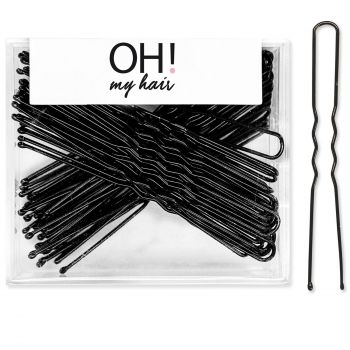 Pack com 50 Grampos de Cabelo Oh My Hair