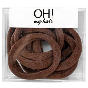 Pack com 10 Elásticos de Cabelo Básicos Oh My Hair
