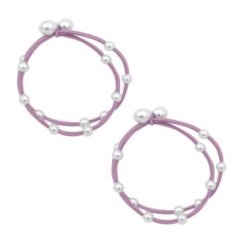  Conjunto de 2 MINI duplo pérolas MINI  