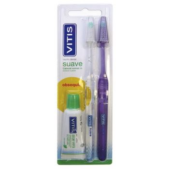 Escova dental dupla macia