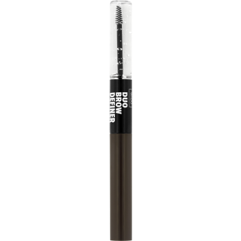  Lápis de Sobrancelhas e Gel Duo Brow Definer
