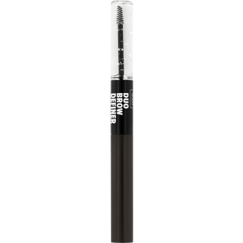  Lápis de Sobrancelhas e Gel Duo Brow Definer