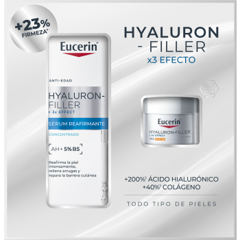 Hyaluron Filler Sérum Refirmante + Creme de Dia FPS 30