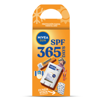 Pack Sun 365 dias Stick solar facial invisível + Liposan SPF 50