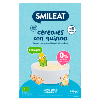 Cereais Orgânicos e Mingau de Quinoa sem Glúten