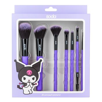 Hello Kitty Coffret de Pincéis Kuromi