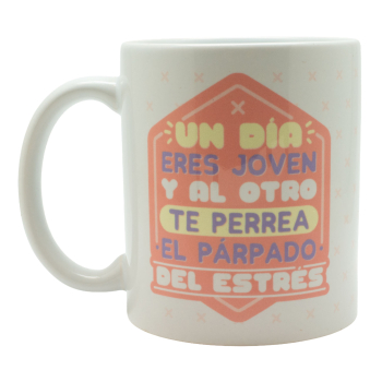 Caneca Um Dia És Jovem