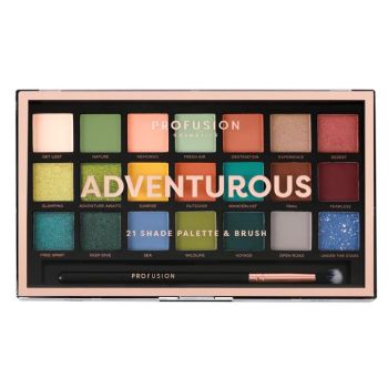Adventurous Paleta de Sombras 21 Tons