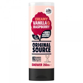 Gel de Banho Baunilha e Framboesa
