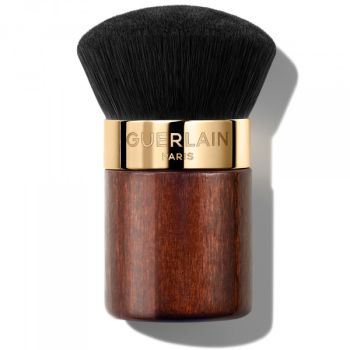 Pincel Kabuki em terracotta