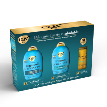 Pack OGX Renewing Argan Oil Of Morocco Cabelo Seco e Danificado