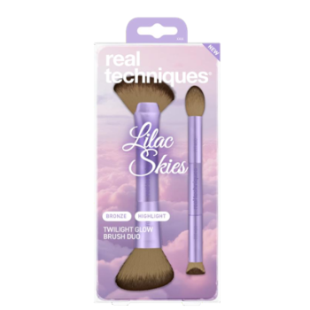 Ed. Limitada Lilac Skies Twlight Glow Brush Duo