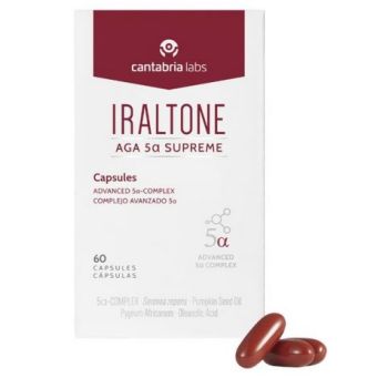 Cápsulas Iraltone AGA 5α Supreme