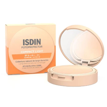Fotoprotector Compact SPF 50+ Protetor solar com cor