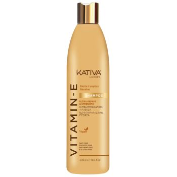 Champô Ultra Repair &amp; Strength com Vitamina E, Biotina e Bambu