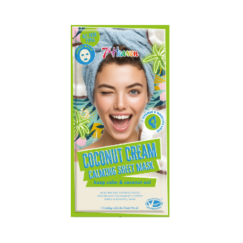 Máscara de Tecido Calmante Coco + Vitamina B Máscara de Tecido Calmante Coco + Vitamina B