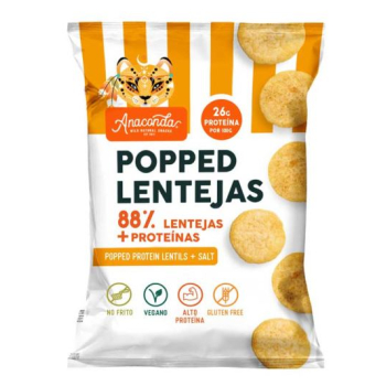 Popped Snack Crocante de Lentilhas