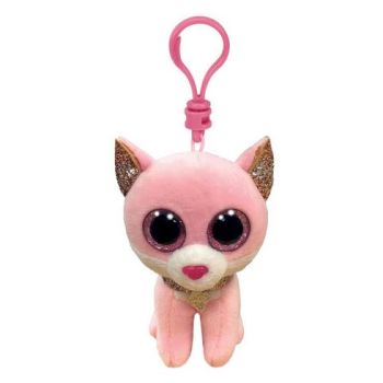 Porta-chaves Fiona Gato Rosa