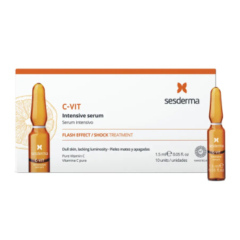 Ampolas de soro intensivo de vitamina C pura C-Vit