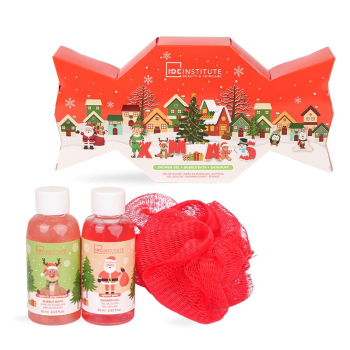 Set de Baño Caramelo Navideño