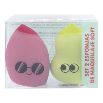Set Duas Esponjas de Maquilhagem Suaves