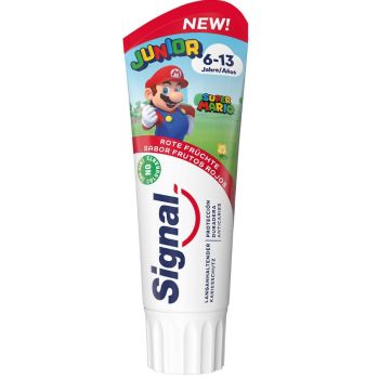Super Mario Pasta de Dentes Infantil