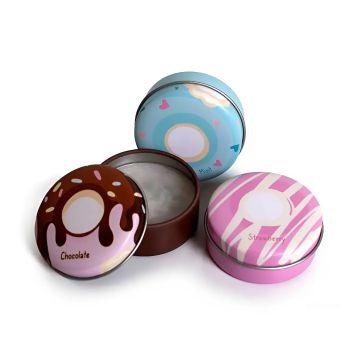 Girl Power Bálsamo Labial Donuts Caixa Metálica