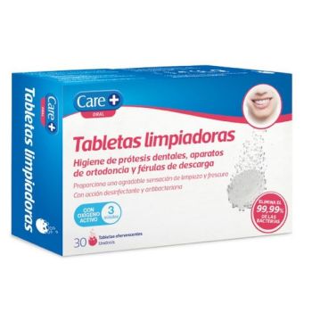 Pastilhas de Limpeza para Próteses Dentárias e Aparelhos Ortodônticos
