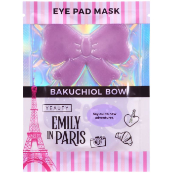Emily in Paris Bow Eye Patches com bakuchiol