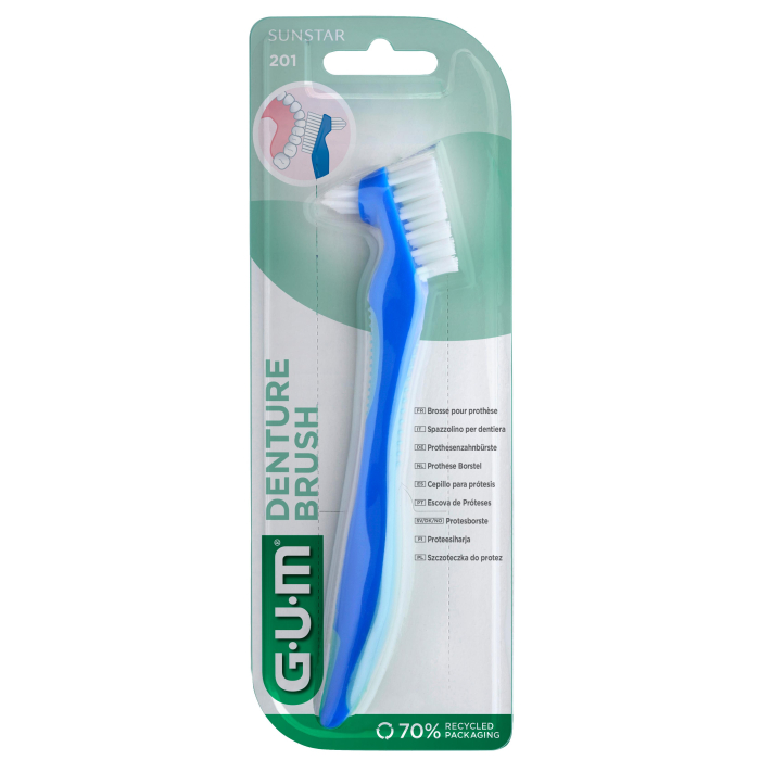 Escova Para Próteses  GUM  Cuidados para próteses dentárias
